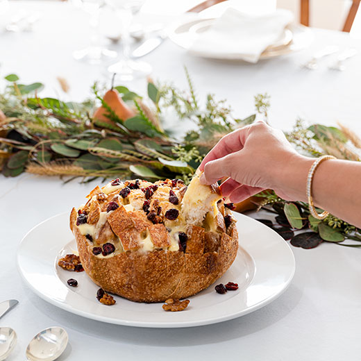 Cranberry and Brie bread