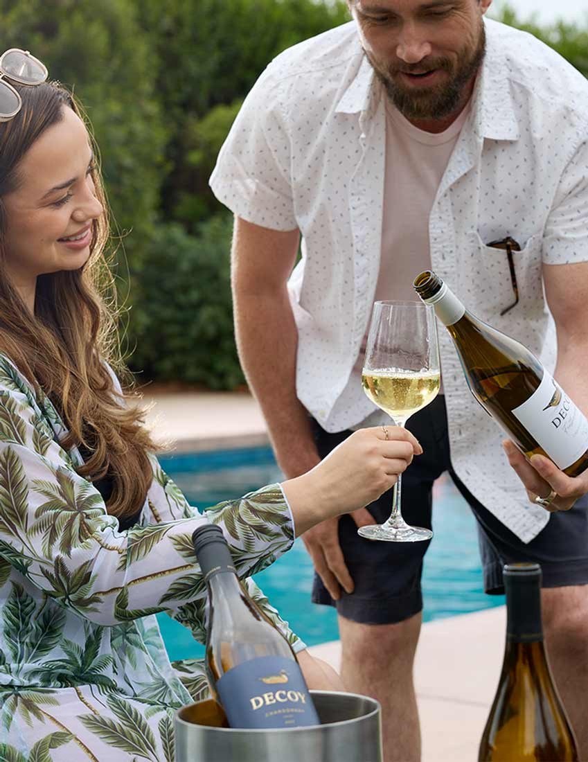 Decoy Chardonnay Poolside