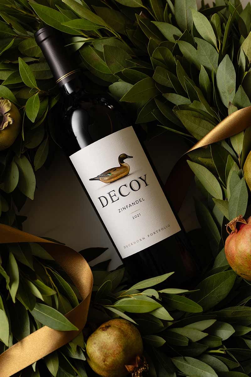 Decoy California in a wreath