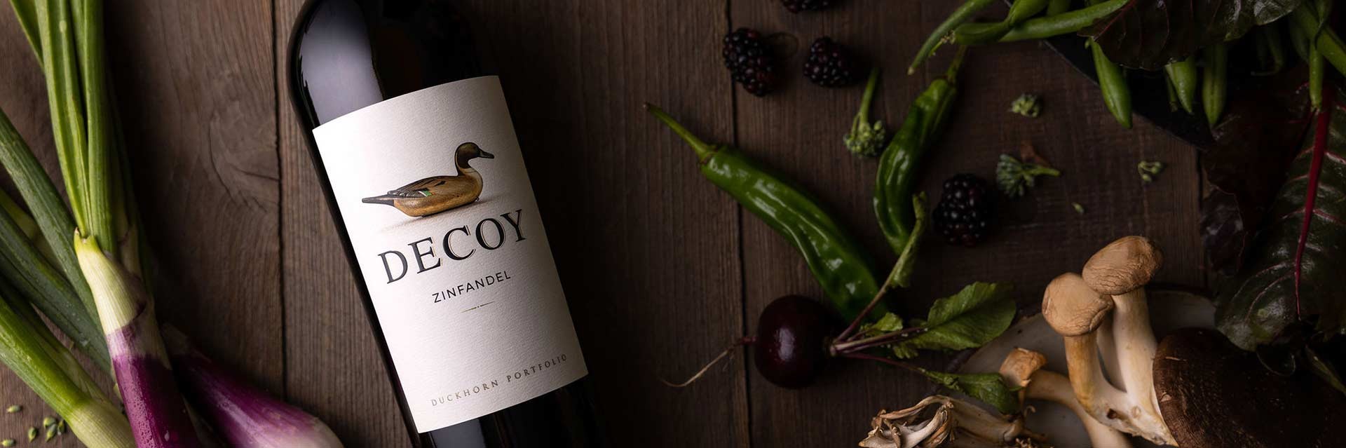 Robust Zinfandel Wine Decoy Wines